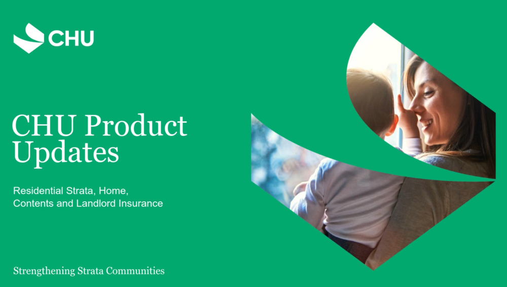 CHU Residential Strata, Home, Contents and Landlord Insurance Webinar thumbnail
