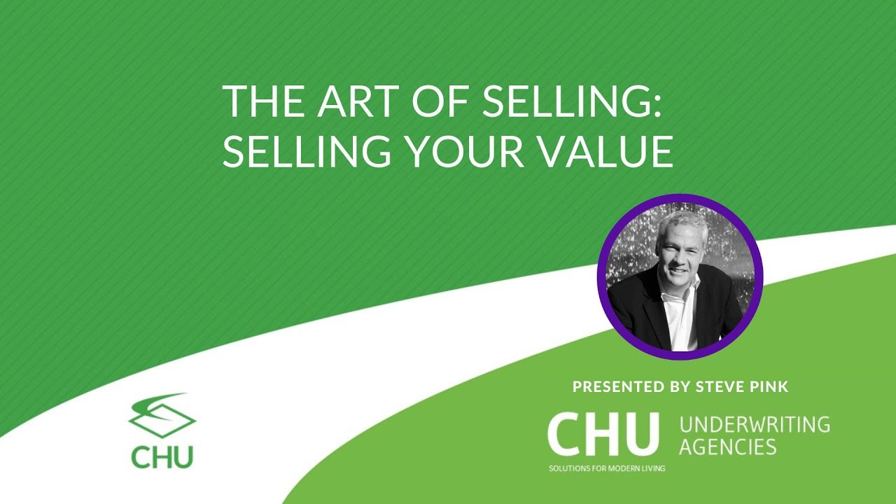 The Art of Selling: Selling Your Value Webinar April 2024 thumbnail