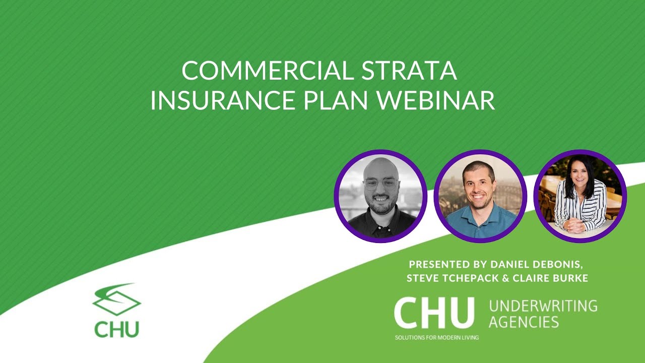 Commercial Strata Insurance Plan Webinar July 2024 thumbnail