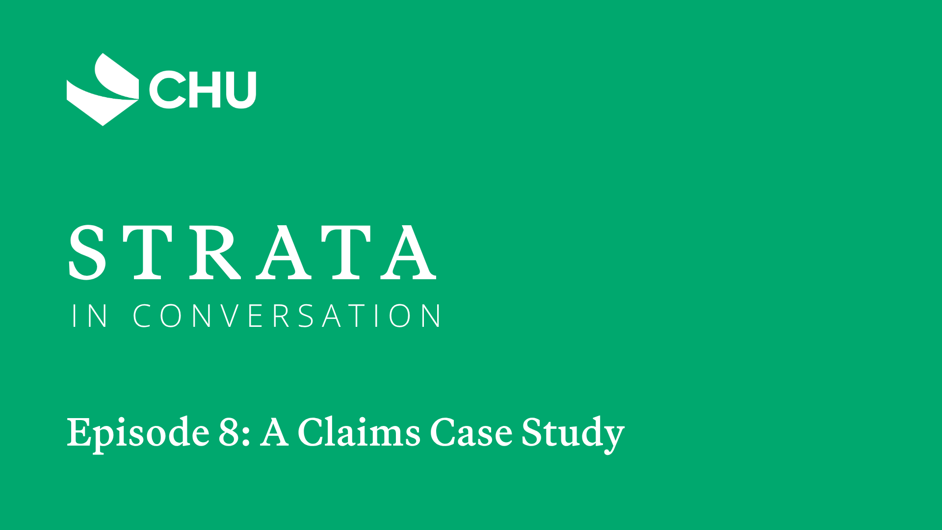 Strata In Conversation Episode 8: A Claims Case Study thumbnail